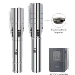 BOMBA SOLAR SUMERGIBLE SERIE HD-4/6HSSC36-75-380-4000-A/D